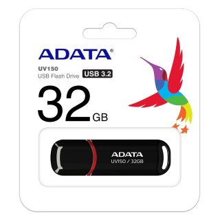 Adata 32GB UV150 USB 3.2 Gen1 флаш памет Черен