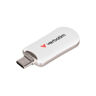 Verbatim Plectra USB-C флаш памет бяла 64 GB