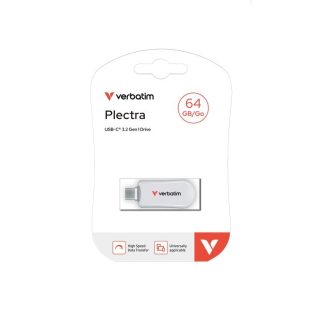 Verbatim Plectra USB-C флаш памет бяла 64 GB