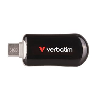 Verbatim Plectra USB-C флаш памет Черна 64GB