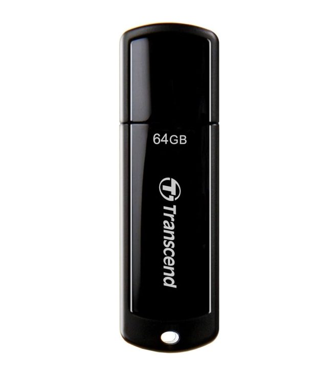 Transcend 64GB, USB3.1, USB флашка, Classic, черен