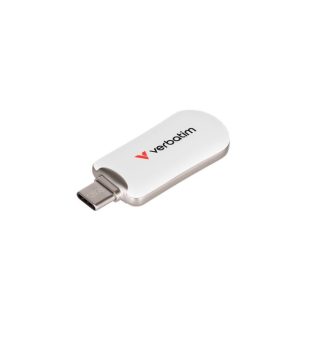 Verbatim Plectra USB-C флаш памет Бяла 128GB