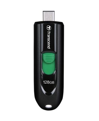 Transcend 128GB USB 3.2 Pen Drive Type-C Capless Black