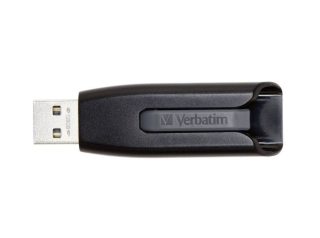 Verbatim V3 USB 3.0 128GB Store 'N' Go Drive Сив