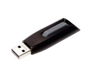 Verbatim V3 USB 3.0 128GB Store 'N' Go Drive Сив