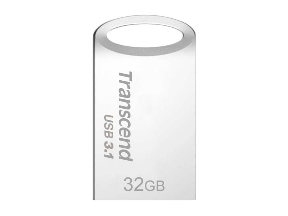 Transcend 32GB JetFlash 710 USB 3.1 флаш памет, сребристо покритие