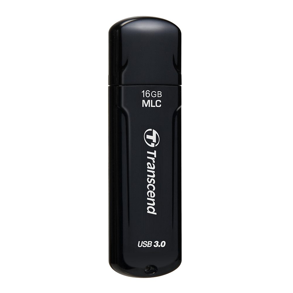 Transcend 16GB JETFLASH 750 USB 3.0 флаш памет, Черен
