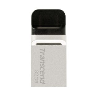 Transcend 32GB JetFlash 880, OTG, USB 3.0, сребрист