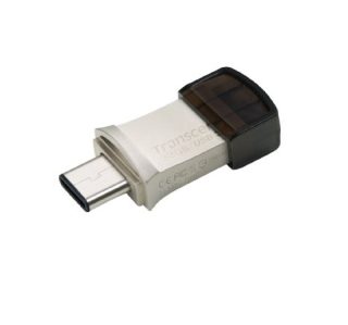 Transcend 32GB JETFLASH 890S, USB 3.1 Type C, Silver Plating