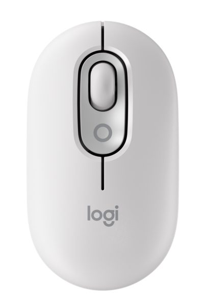 Logitech POP Mouse with emoji - OFF-WHITE - BT - N/A - EMEA28i-935 - FY25,TERRA