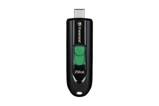 Transcend 256GB USB 3.2 флаш памет, Type-C, без капаче, черен