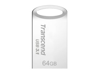 Transcend 64GB JetFlash 710 USB 3.1 флаш памет, сребърно покритие