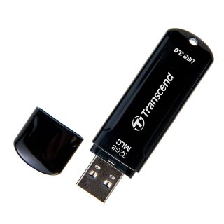 Transcend 32GB JETFLASH 750, USB 3.0, Черен