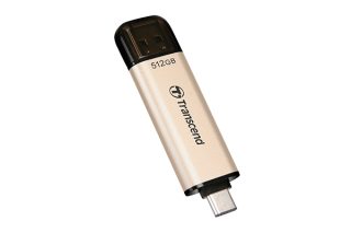 Transcend 512GB, USB 3.2, USB памет, TLC, висока скорост, Type-C (TS512GJF930C)