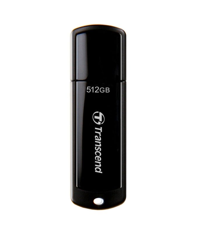 Transcend 512GB USB 3.1 Classic USB флаш памет, черна