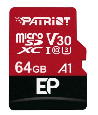 Patriot EP Series 64GB micro SDXC V30