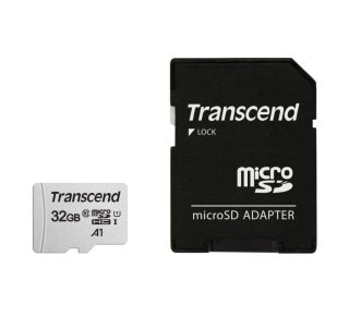 Transcend 32GB microSD w/ adapter UHS-I U1/A1
