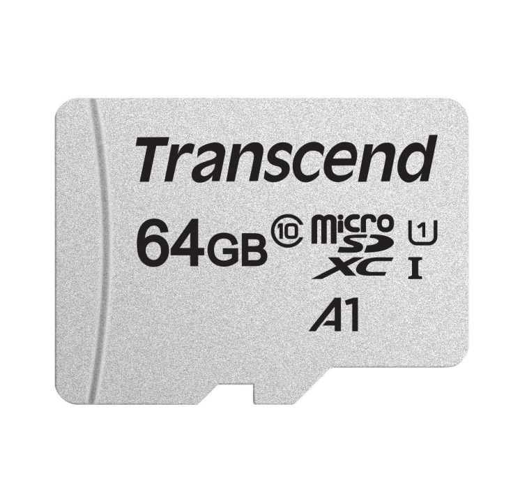 Transcend 64GB microSD без адаптер UHS-I U1 A1