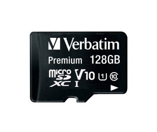 Verbatim Premium micro SDXC 128GB Class 10 (с адаптер)