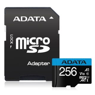 ADATA 256GB MicroSDXC UHS-I CLASS 10 (с адаптер)