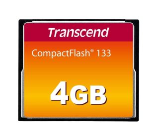 Transcend 4GB, CF Card, MLC, 133X