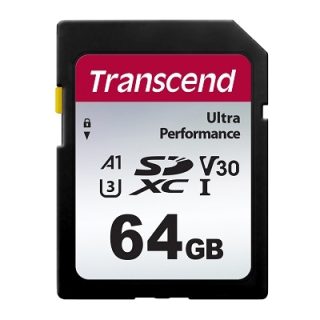 Transcend 64GB SD карта UHS-I U3 A1 Ultra Performance