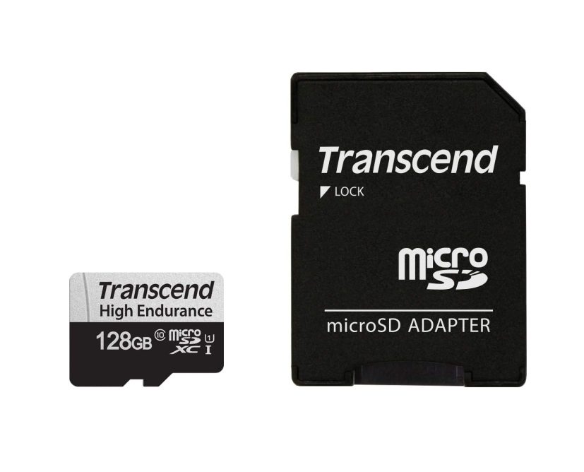 Transcend 128GB micro SD с адаптер U1, High Endurance