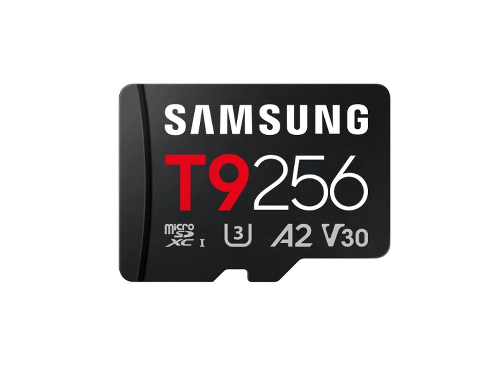 Samsung 256GB micro SD Card T9 UHS-I Read 200MB/s - Write 130MB/s Class 10 U3 V30 A2