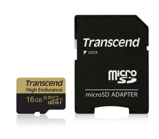 Transcend 16GB microSDHC карта (Class 10) за видео запис