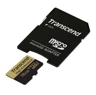 Transcend 16GB microSDHC карта (Class 10) за видео запис