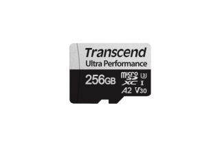 Transcend 256GB micro SD с адаптер UHS-I U3 A2 Ultra Performance