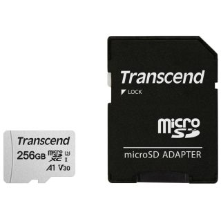 Transcend 256GB microSD карта с адаптер UHS-I U3 A1