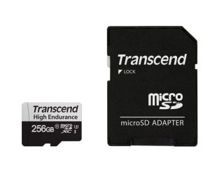Transcend 256GB micro SD с адаптер U3 High Endurance