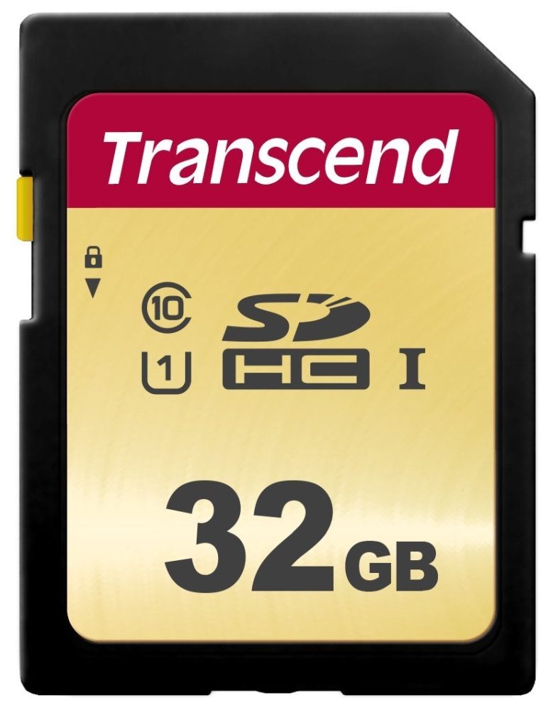 Transcend 32GB SD Card UHS-I U1, MLC