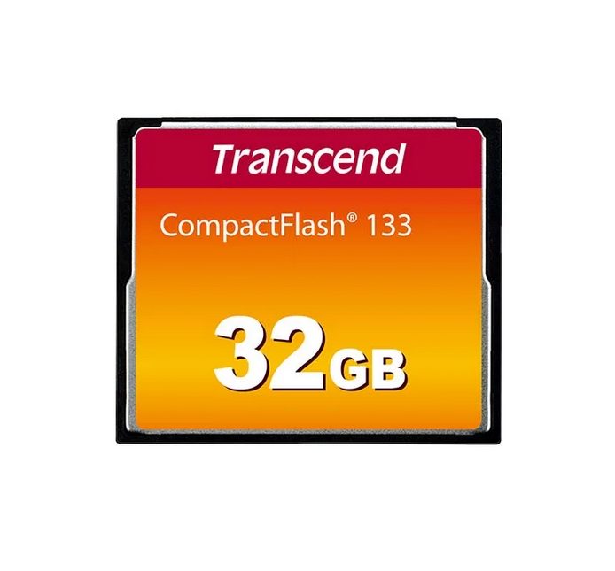 Transcend 32GB CF карта, MLC, 133X