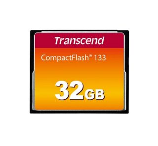 Transcend 32GB CF карта, MLC, 133X