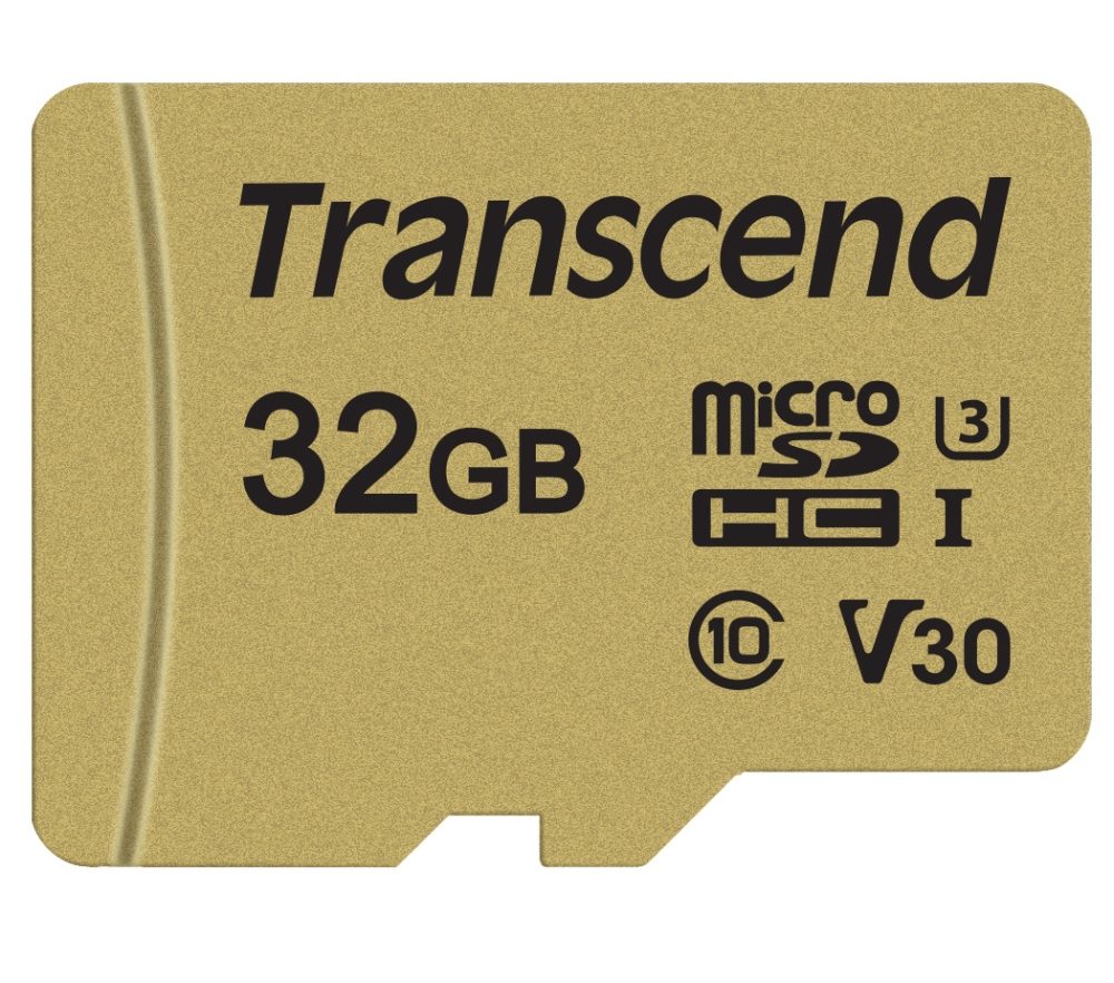 Transcend 32GB micro SD UHS-I U3 (с адаптер), MLC