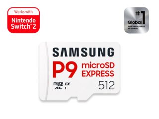Samsung 512GB micro SD карта P9 Express UHS-I четене 65K IOPS, UHS-I 2K IOPS - запис 52K IOPS, UHS-I 2K IOPS Class 10 U3 V30 A1