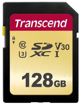 Transcend 128GB SD карта UHS-I U3, MLC