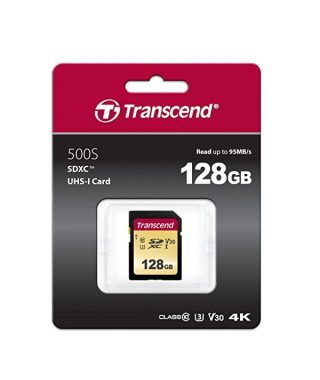 Transcend 128GB SD карта UHS-I U3, MLC