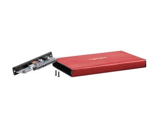 Natec външна кутия за HDD/SSD Rhino Go SATA 2.5" USB 3.0 Червена