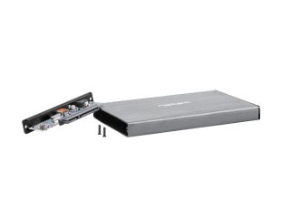 Natec Външна кутия за HDD/SSD Rhino Go SATA 2.5" USB 3.0 Сива