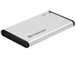Transcend 0GB StoreJet 2.5" (SATA), USB 3.1, Aluminum housing