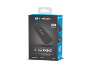 Natec Външна кутия за SSD Rhino M.2 NVME Lite USB-C 3.1 GEN 2 Алуминий