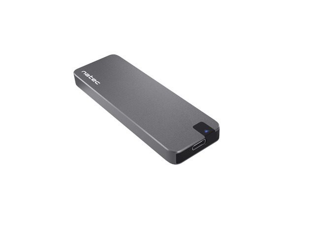 Natec външна кутия за SSD Rhino M.2 NVMe USB-C 3.1 Gen 2, алуминий