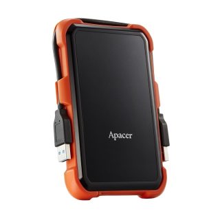 Apacer AC630 1TB 2.5" SATA HDD USB 3.2 Military-Grade Shockproof Portable Hard Drive
