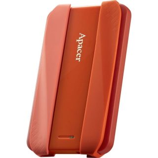Apacer AC533, 2TB 2.5" SATA HDD USB 3.2 Преносим твърд диск Пластмаса / Гума Гранат червен