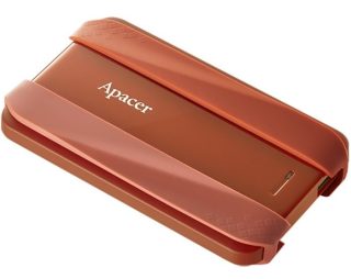 Apacer AC533, 2TB 2.5" SATA HDD USB 3.2 Преносим твърд диск Пластмаса / Гума Гранат червен