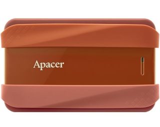 Apacer AC533, 2TB 2.5" SATA HDD USB 3.2 Преносим твърд диск Пластмаса / Гума Гранат червен