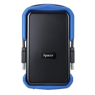 Apacer AC631, 2TB 2.5" SATA HDD USB 3.2 Military-Grade Shockproof Portable Hard Drive